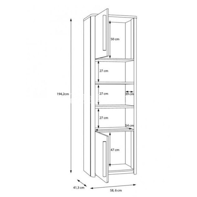 Pastatoma lentyna SURFINIO SFNR711L-M378