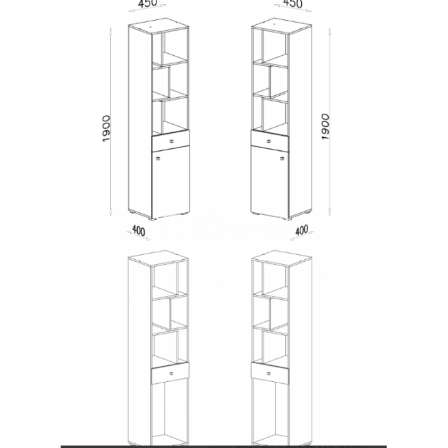 Pastatoma lentyna SIGMA SI6