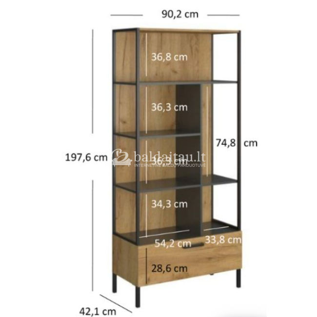 Pastatoma lentyna SANTES 1S