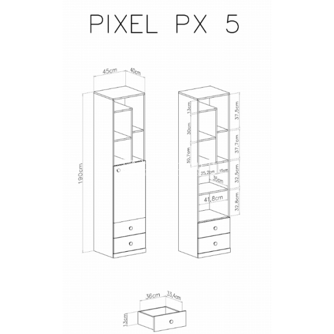 Spintelė PIXEL 5