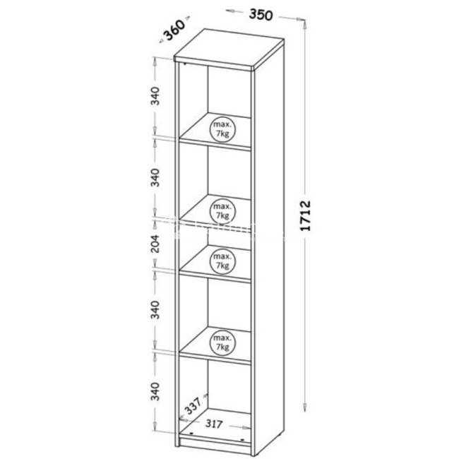 Pastatoma lentyna ARCA AR11