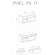 Tv spintelė PIXEL 11