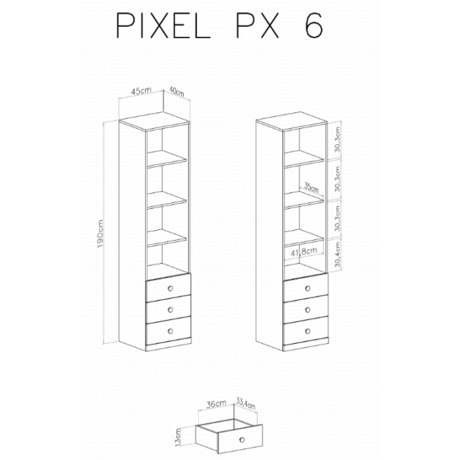 Pastatoma lentyna PIXEL 6